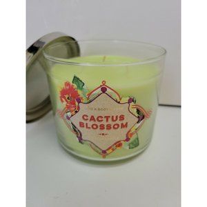 *New* CACTUS BLOSSOM ~ 3-Wick Candle ~ Bath & Body Works ~